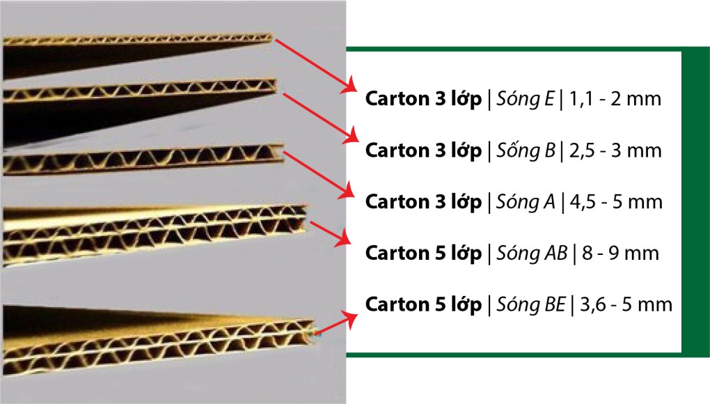 Sự khác biệt quan trọng giữa thùng carton 3 lớp và 5 lớp: Bạn cần biết!