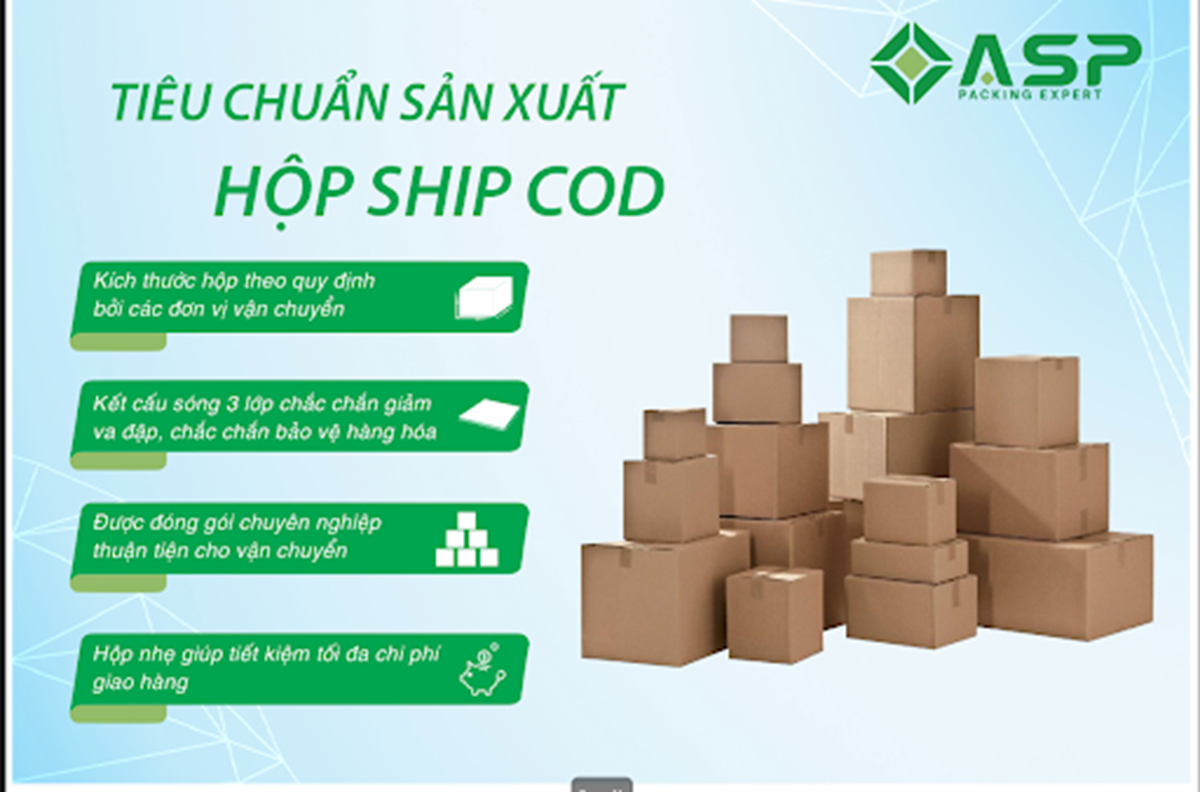 Tiêu chuẩn hộp shipcod
