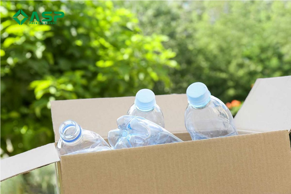 Thùng carton đựng nước uống đóng chai 1