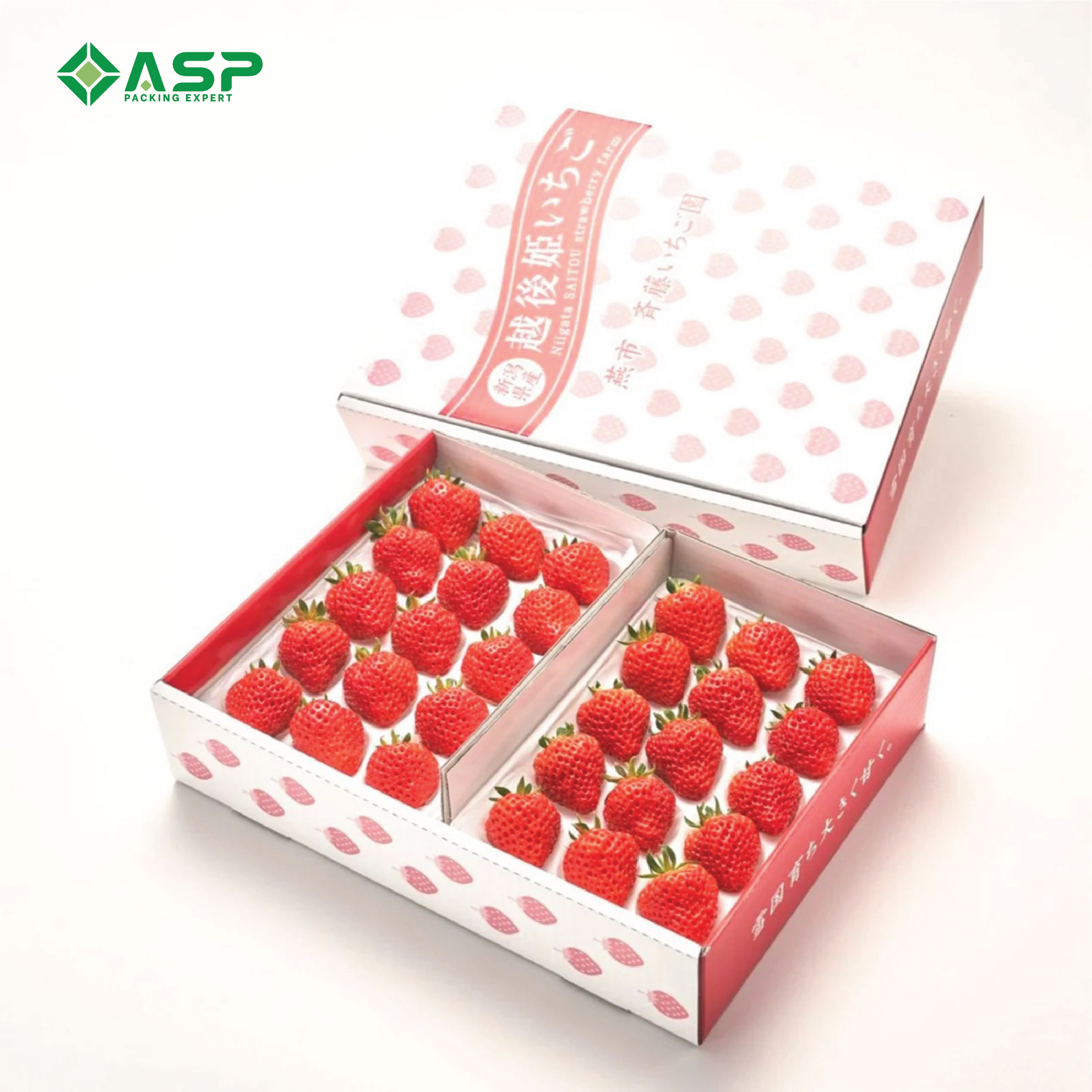 Hộp Carton Đựng Dâu Tây Đà Lạt 8