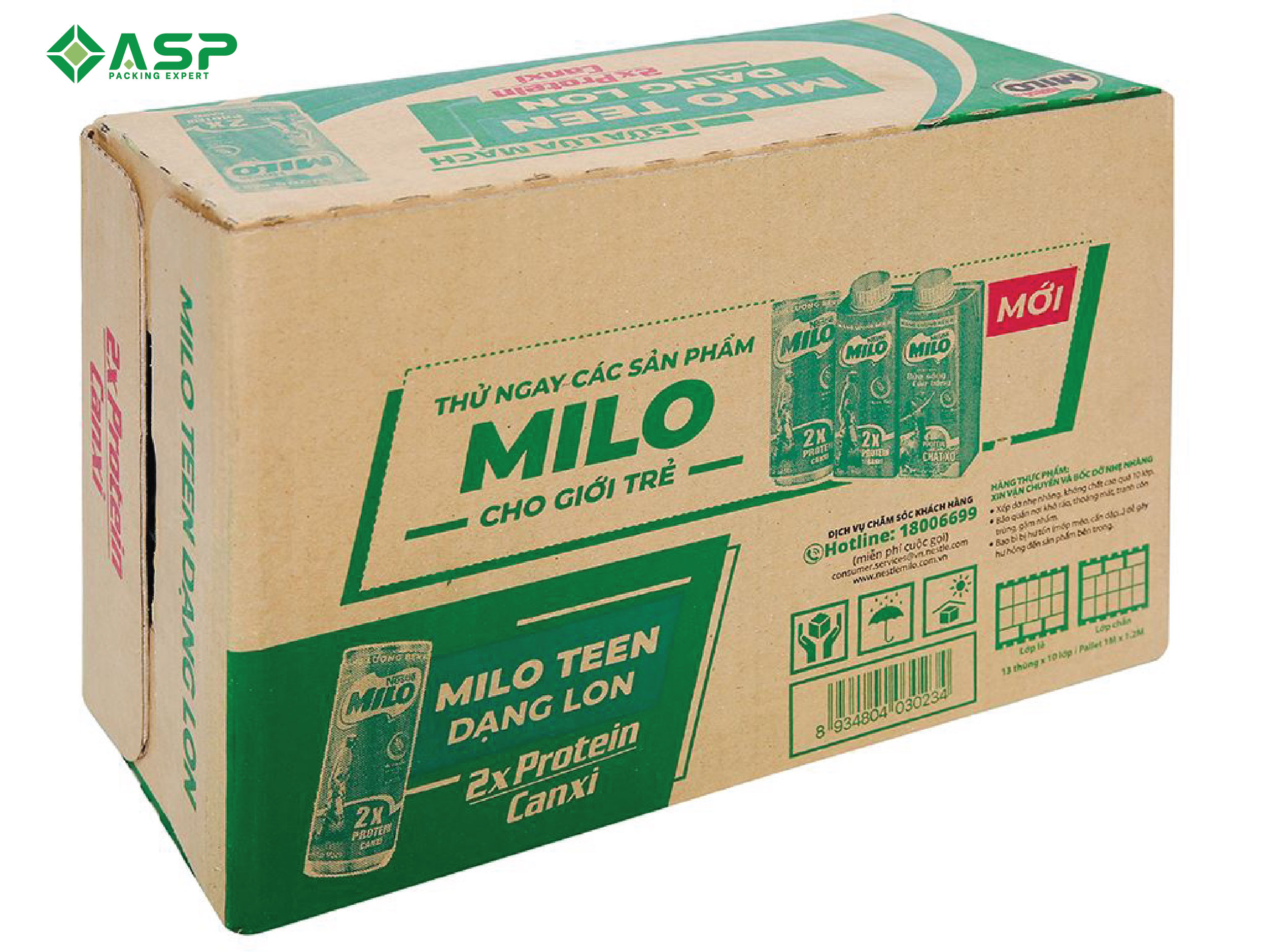 thùng carton đựng sữa1