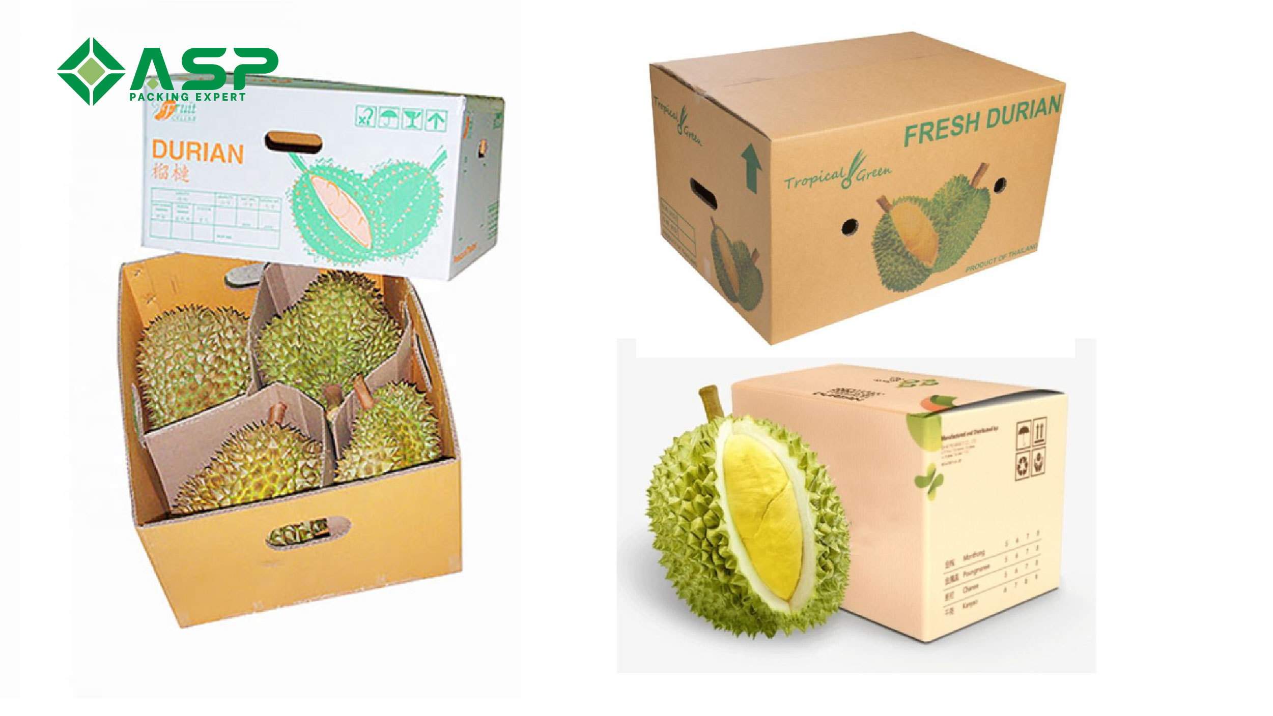 Thùng carton đựng sầu riêng 3