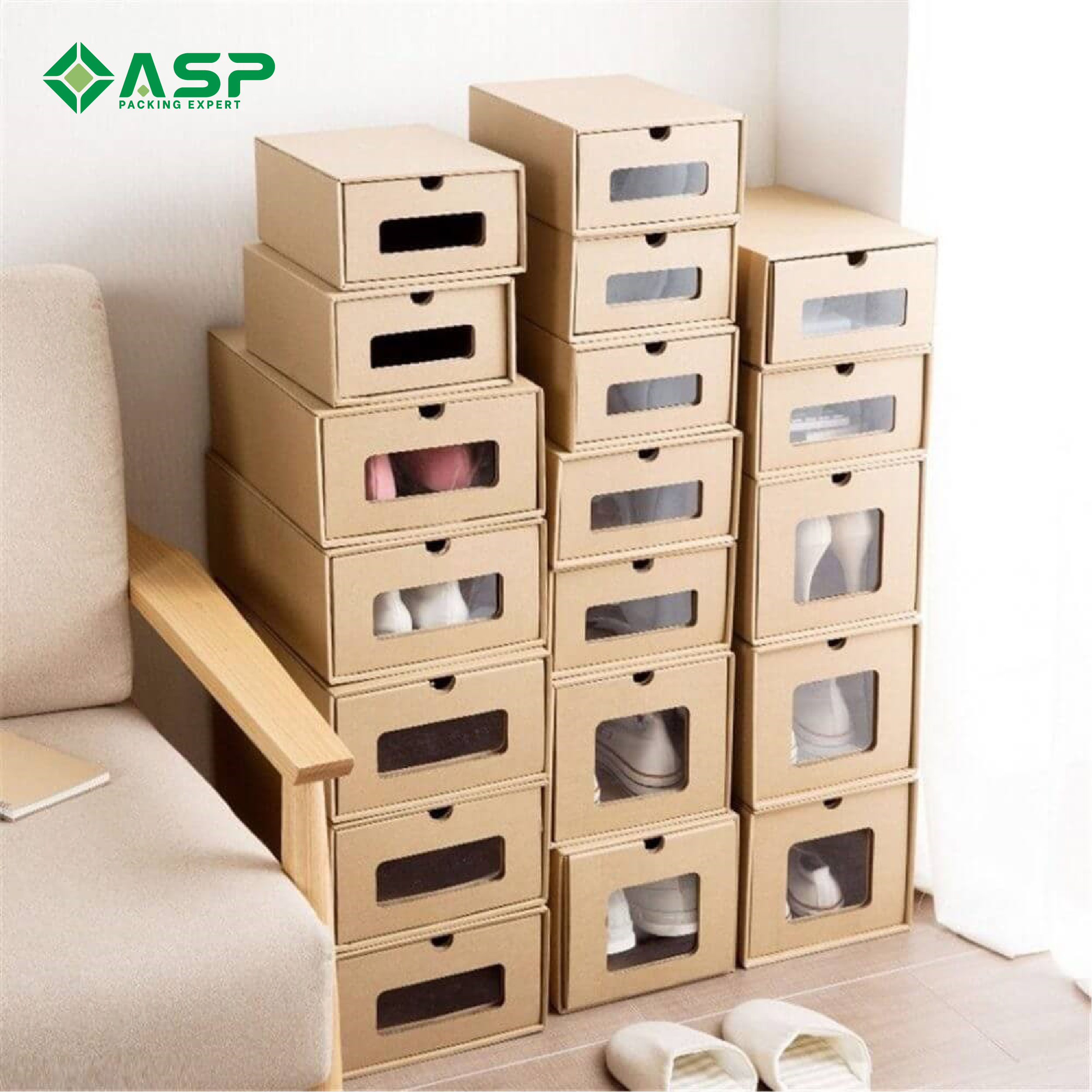 Các thiết kế hộp carton đựng giày đẹp 6