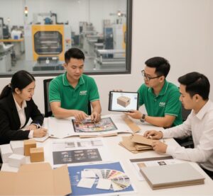 In thùng carton chất lượng tại KCN Kim Thành 3