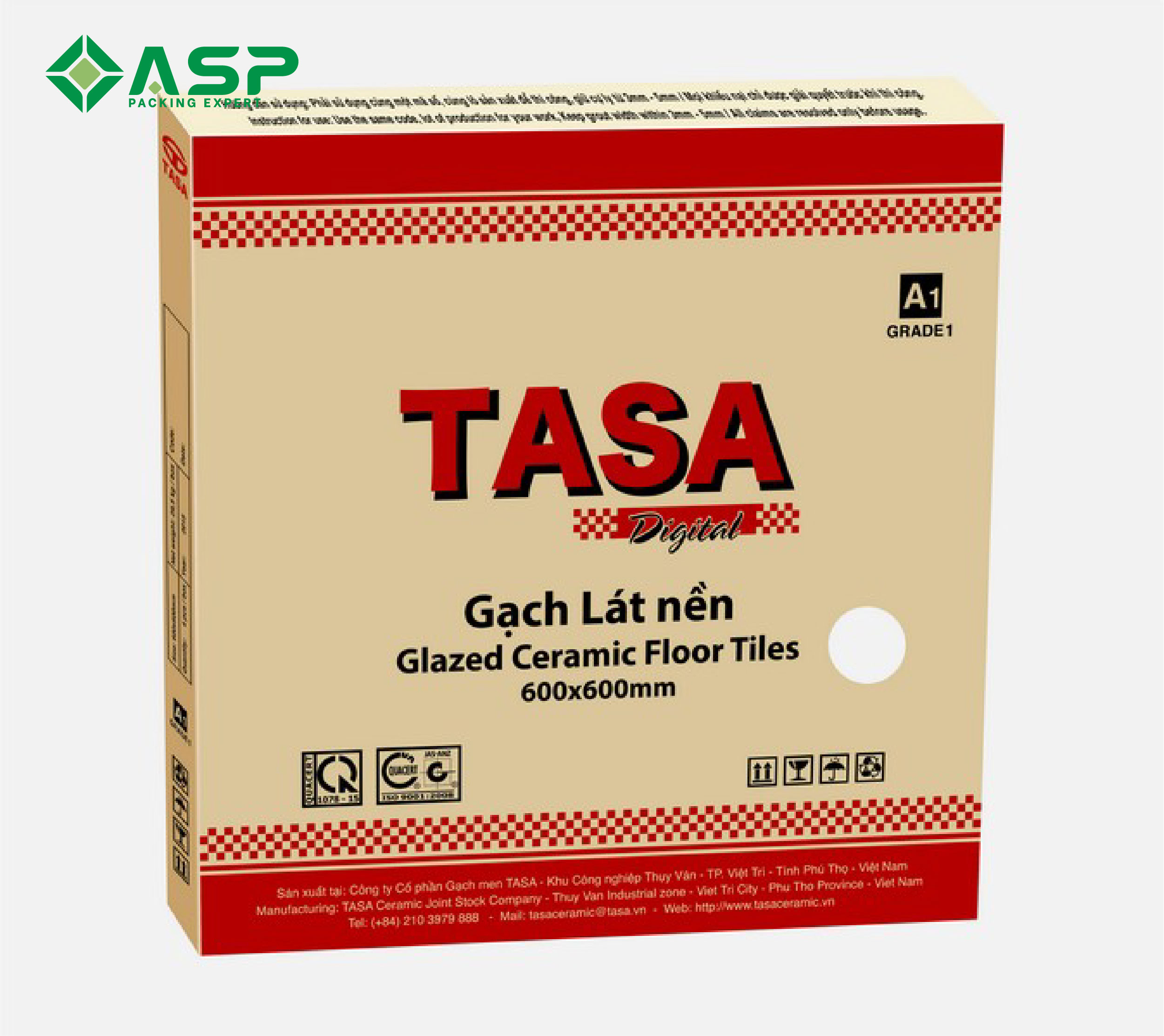 Thùng carton đựng gạch men 1