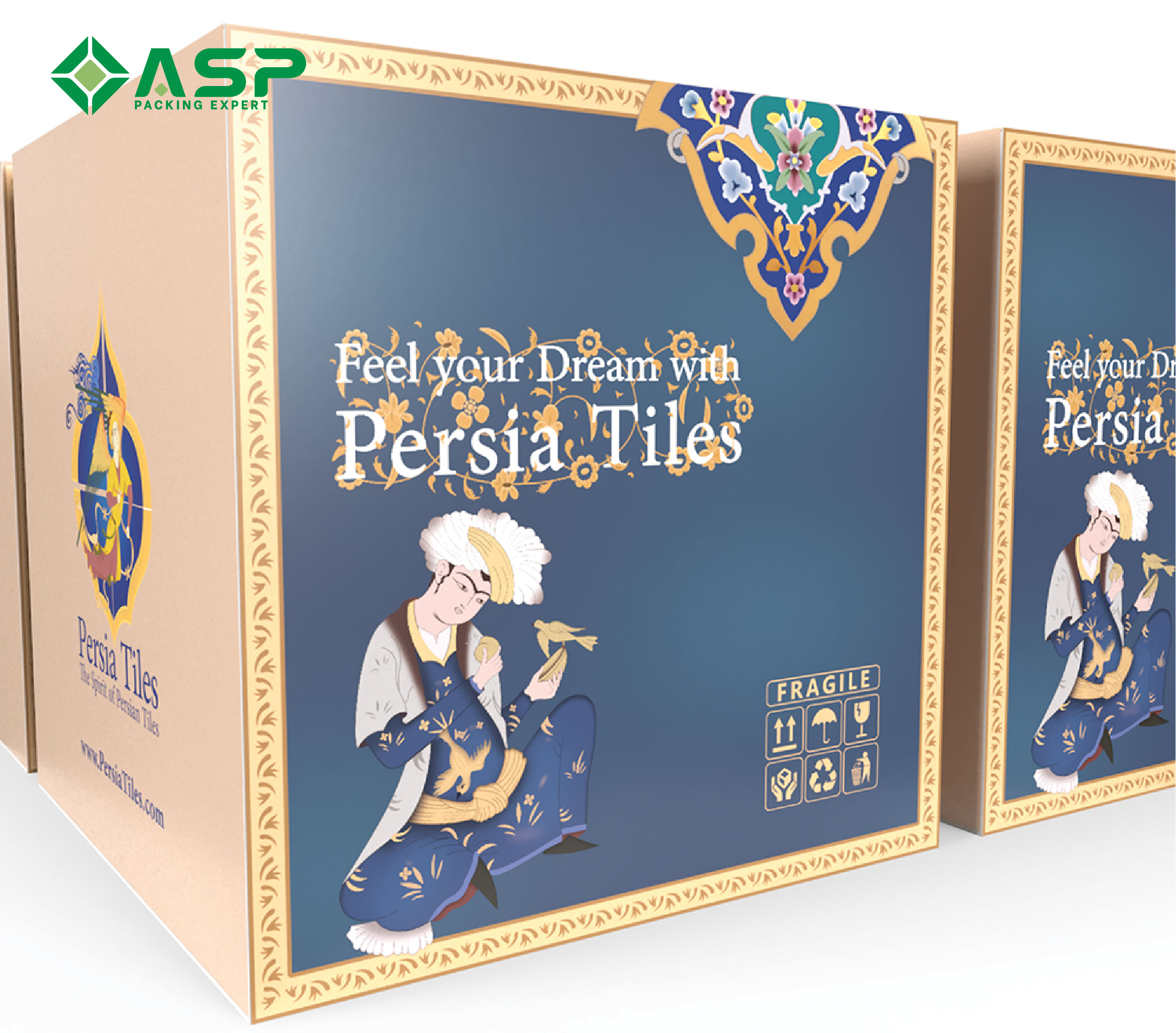 Thùng carton đựng gạch men 2