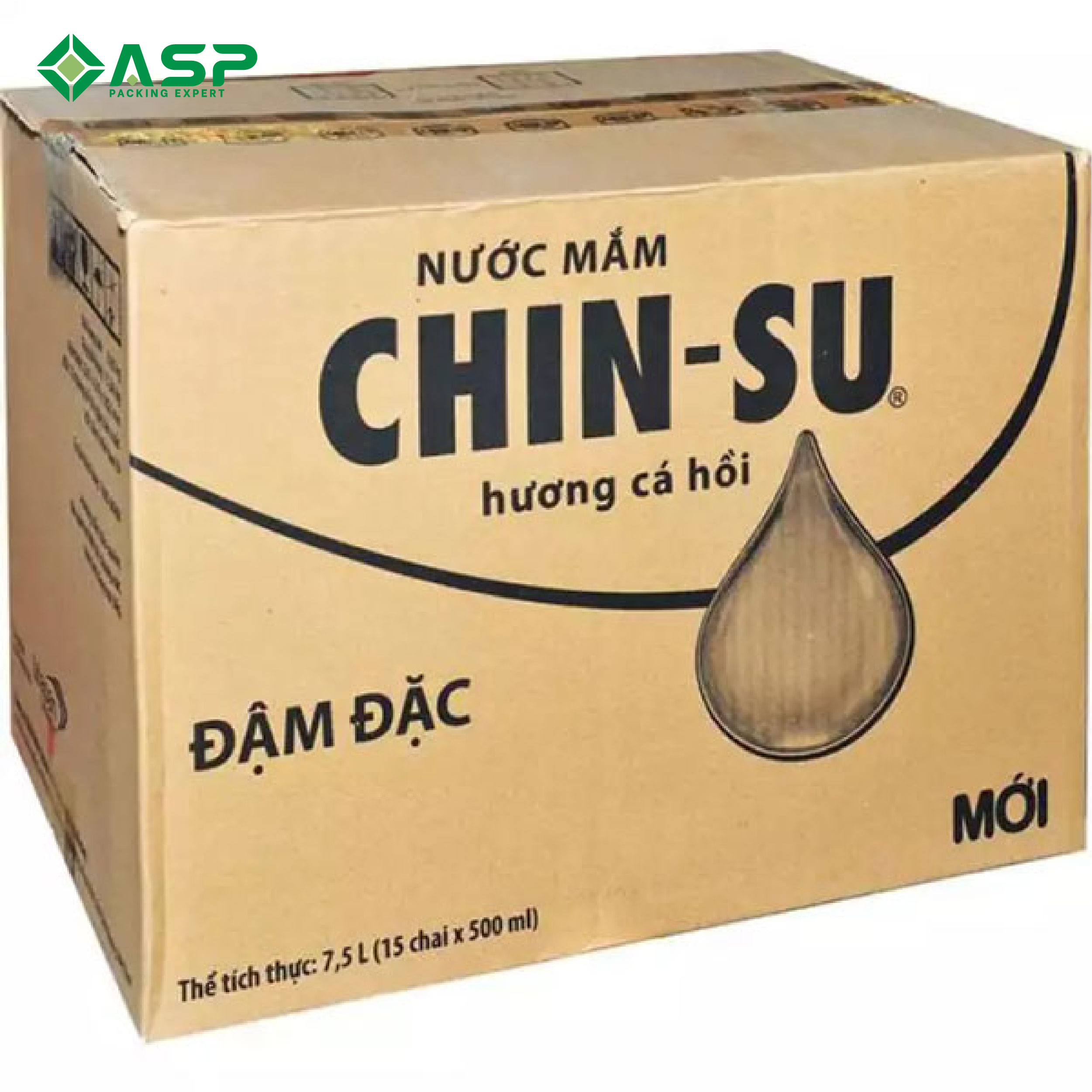 Thùng carton đựng nước mắm, nước tương 2