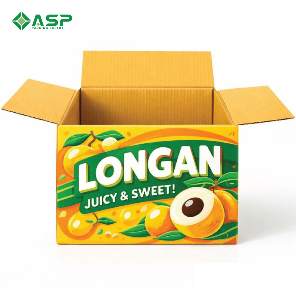 thùng carton đựng nhãn 1